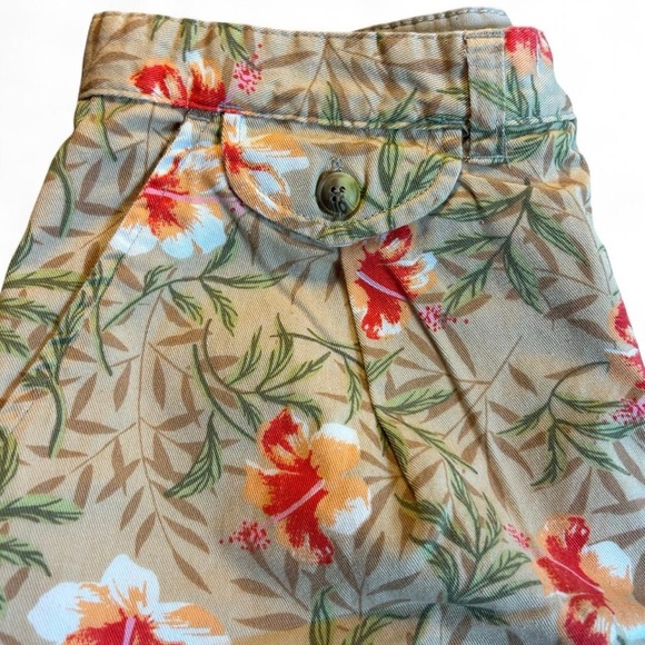 🌺 Vintage 90s White Stag Floral Bermuda Shorts – Vintage Size 14 - Picture 8 of 8